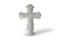 Cross white - Glazed Clay - 18 in. Tereri