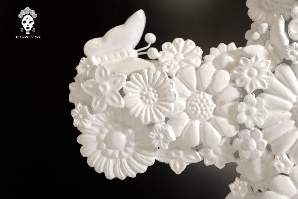 Cross white - Glazed Clay - 18 in. Tereri