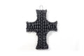 Cross of skulls Black - 11 in. Brenda Capula