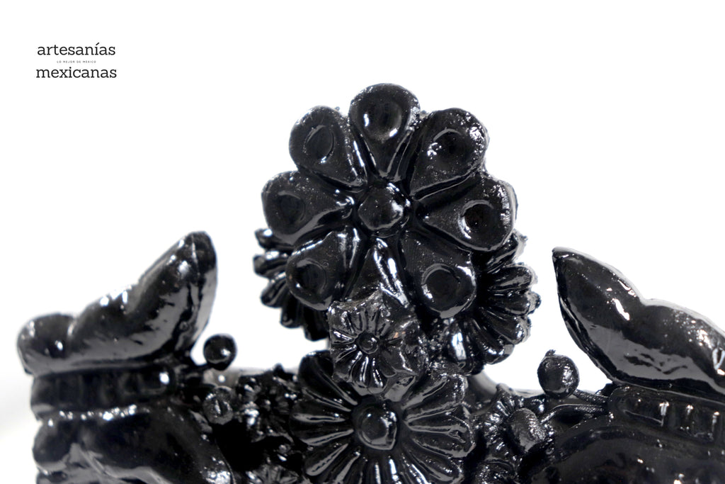Cross black - Glazed Clay - 7.4 in. Tereri