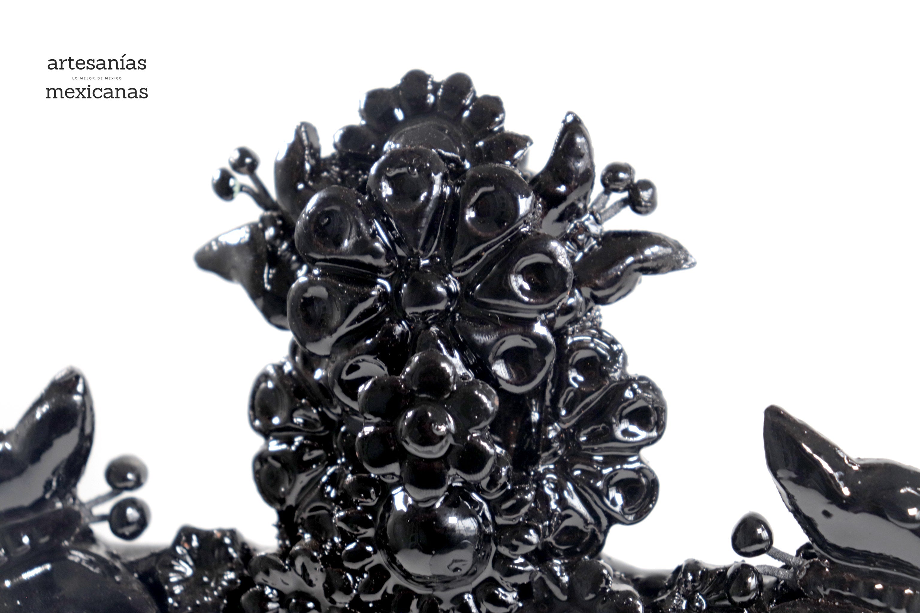 Cross black - Glazed Clay - 10 in. Tereri
