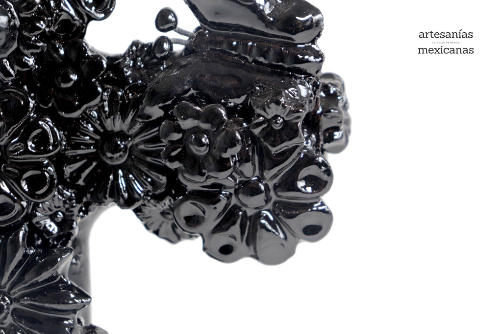 Cross black - Glazed Clay - 10 in. Tereri