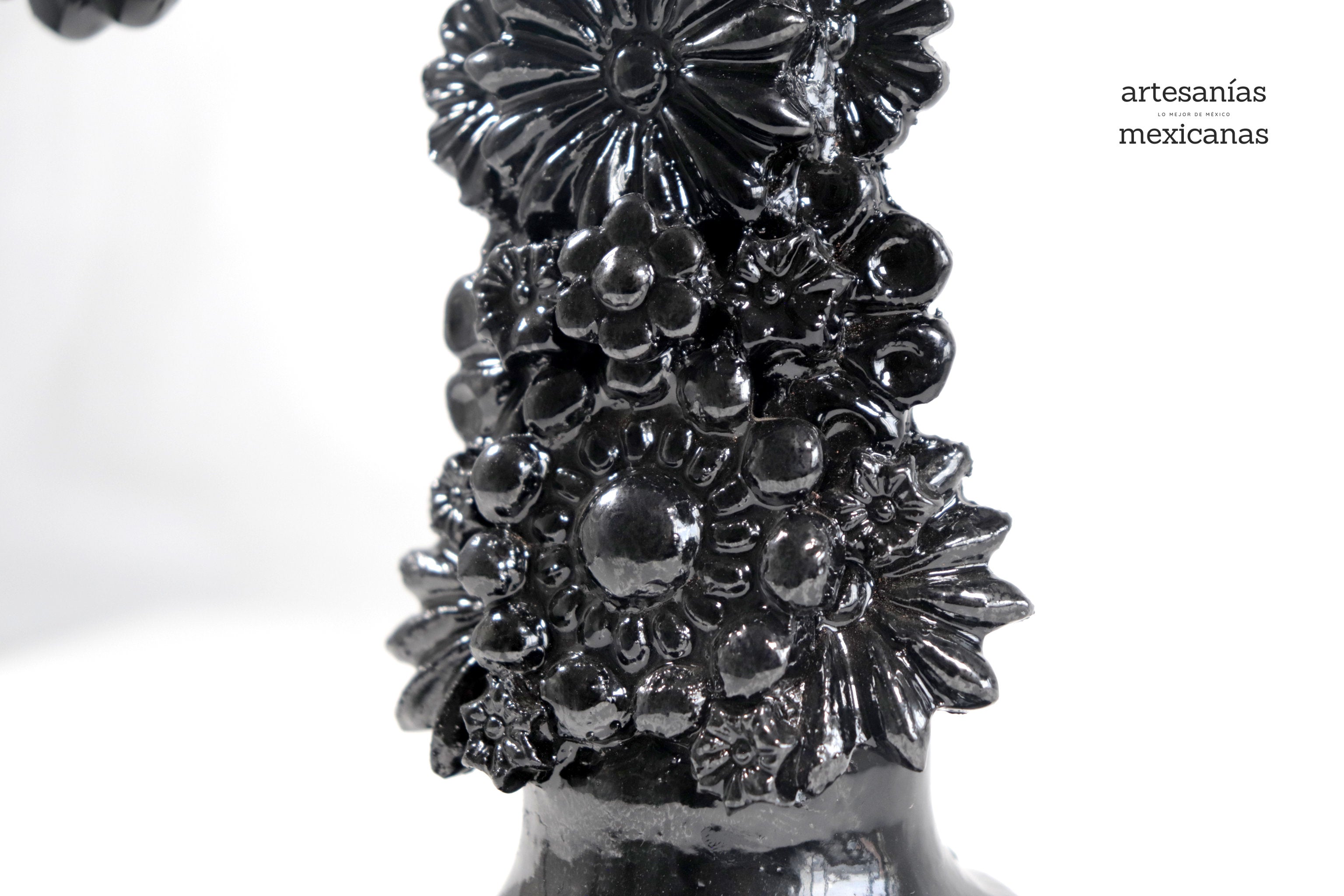Cross black - Glazed Clay - 12.5 in. Tereri