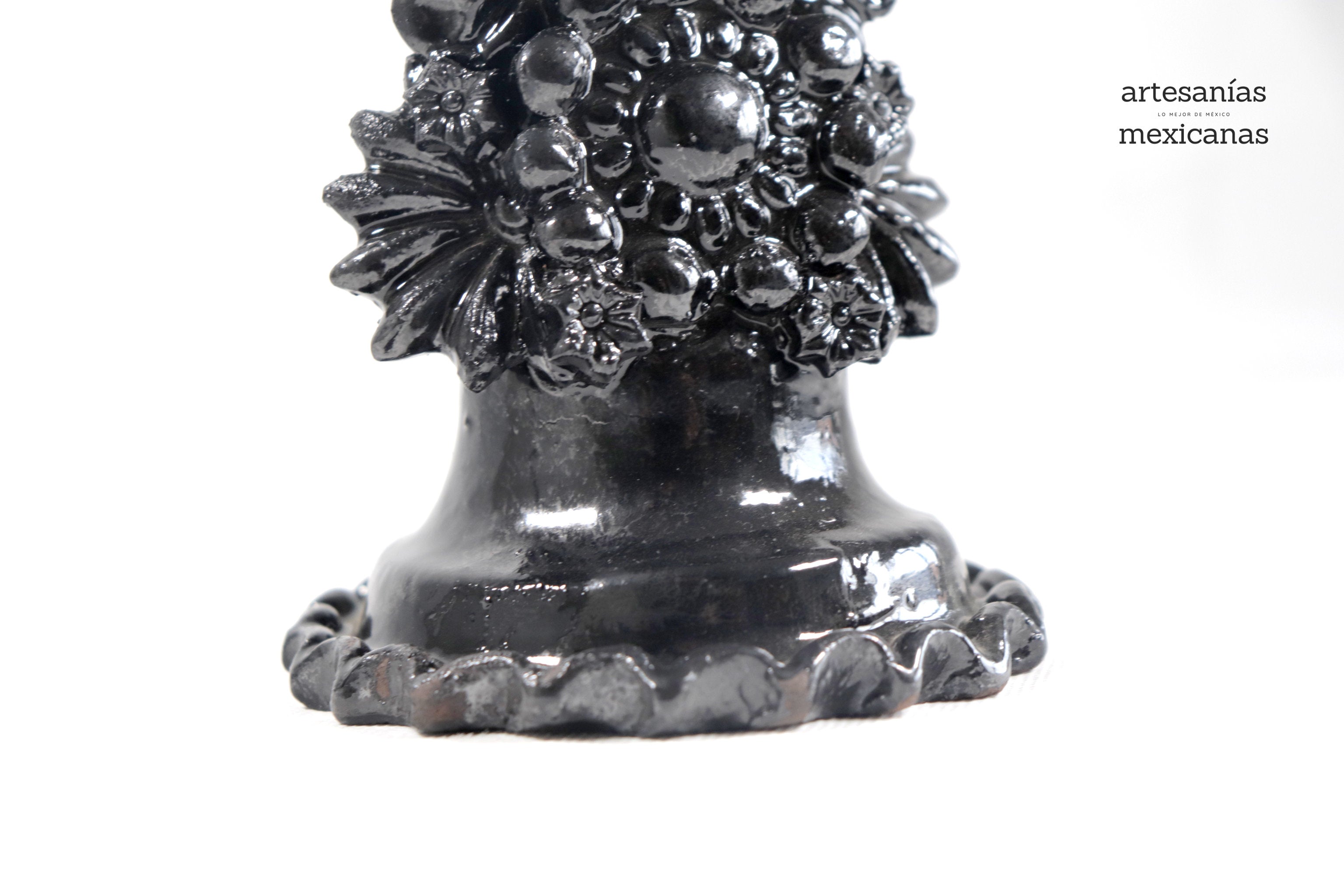 Cross black - Glazed Clay - 12.5 in. Tereri