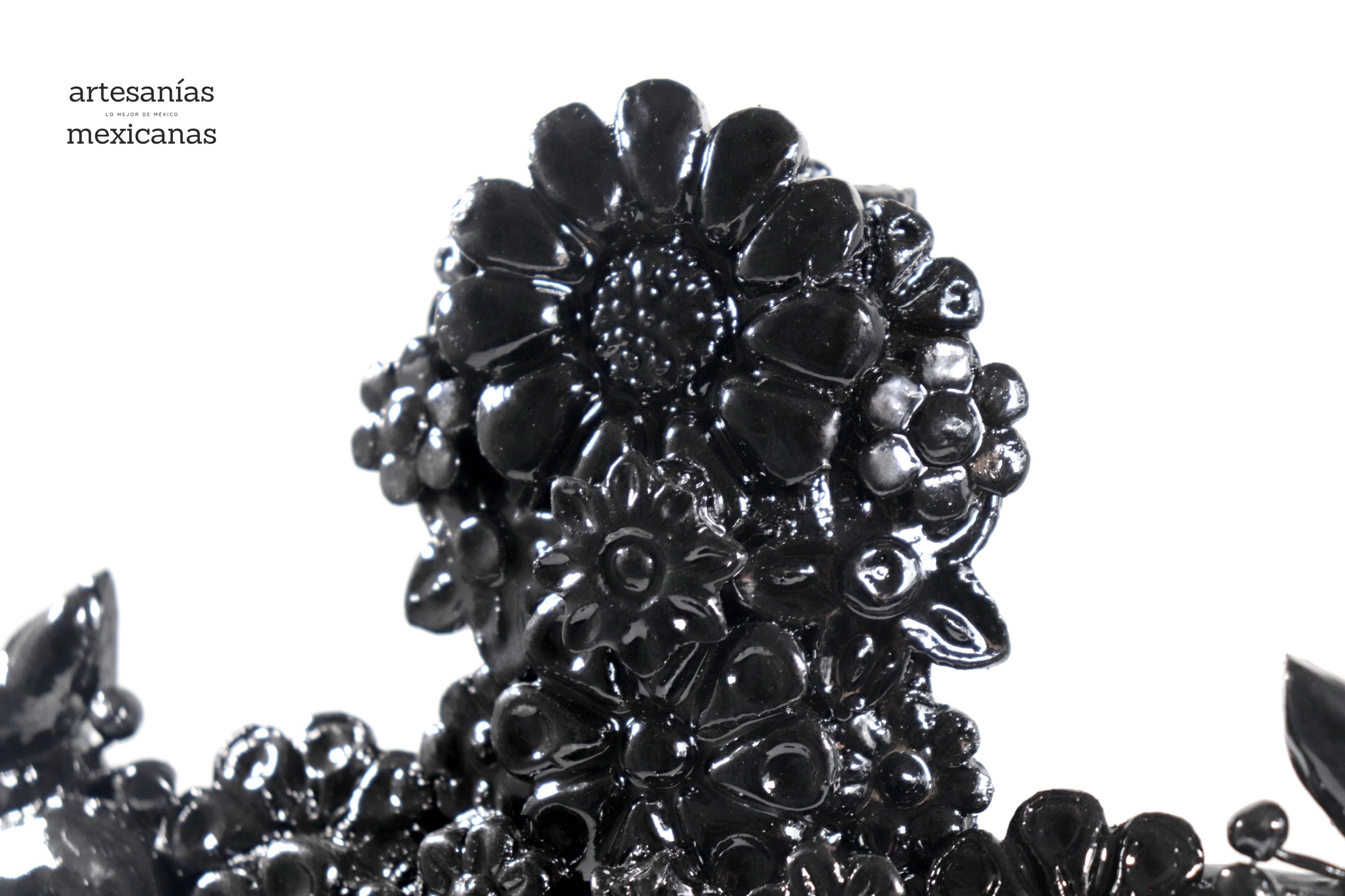 Cross black - Glazed Clay - 12.5 in. Tereri