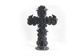 Cross black - Glazed Clay - 15 in. Tereri