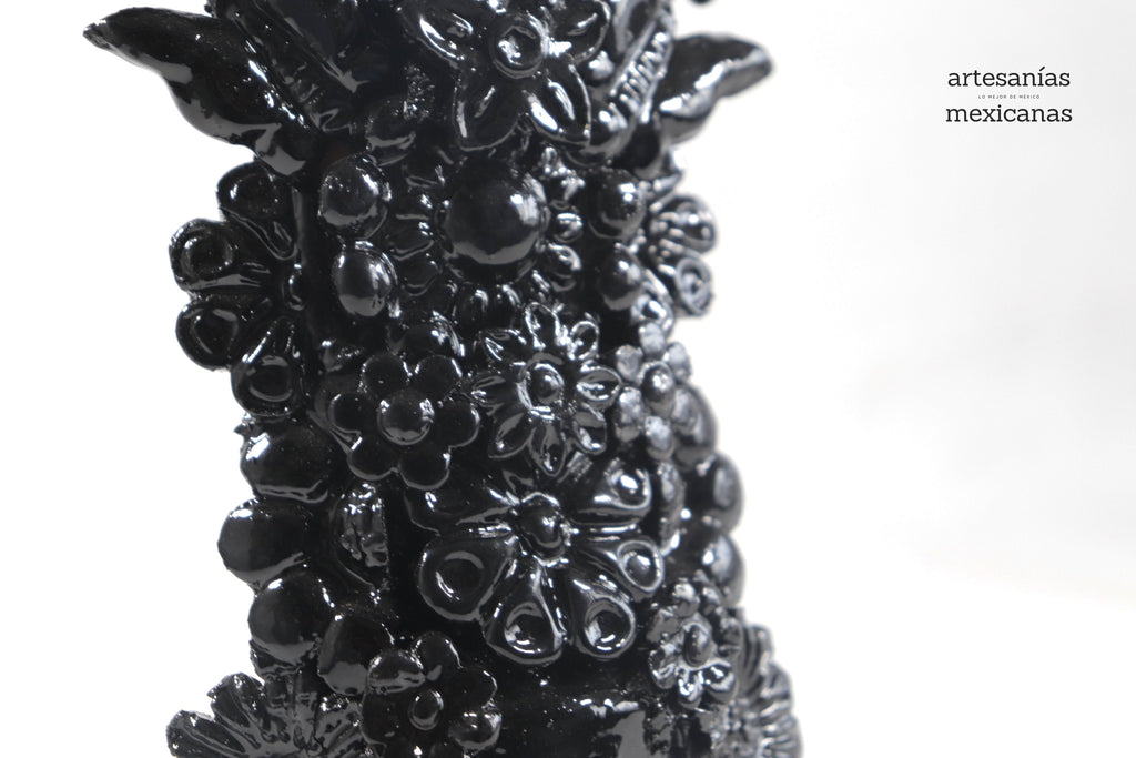 Cross black - Glazed Clay - 15 in. Tereri