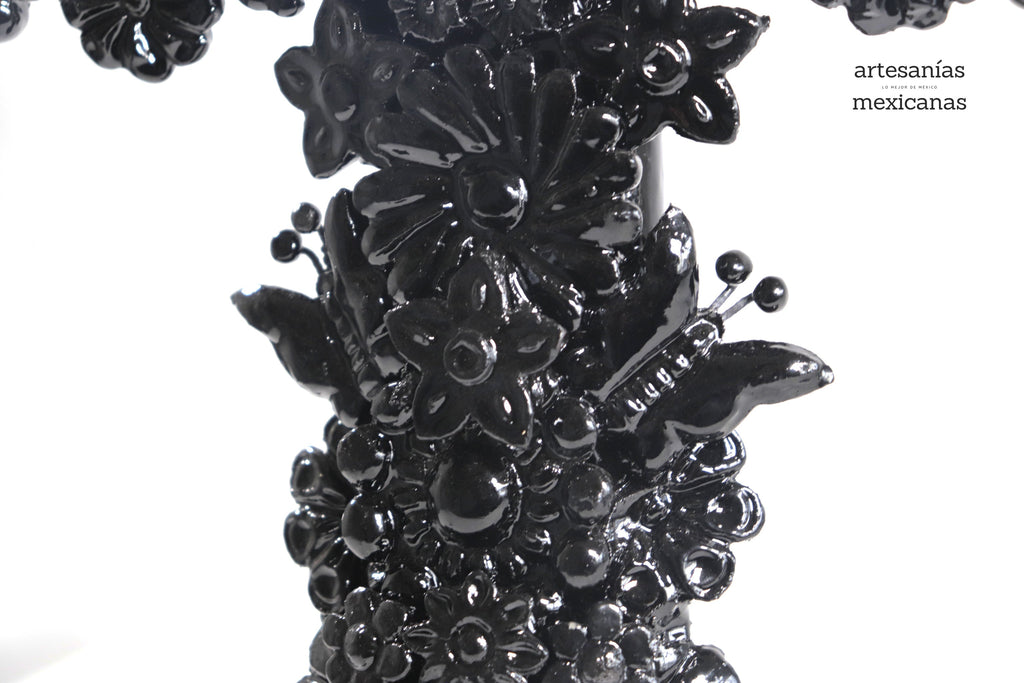 Cross black - Glazed Clay - 15 in. Tereri