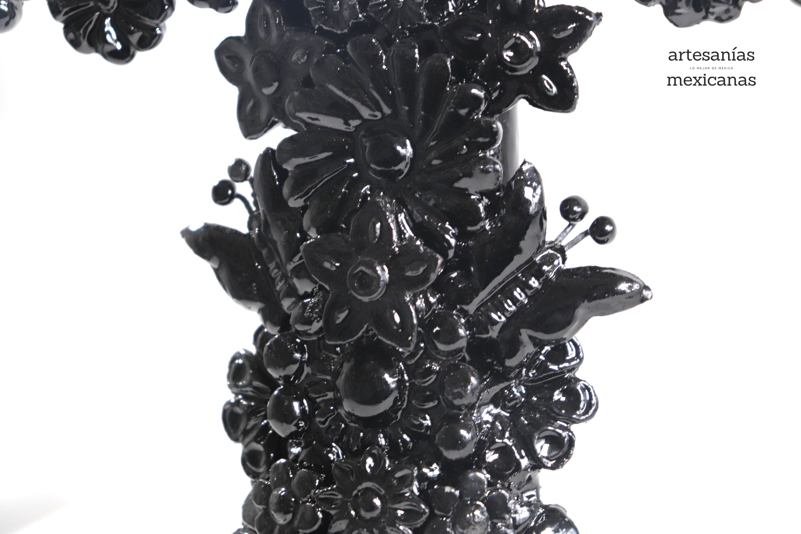 Cross black - Glazed Clay - 15 in. Tereri