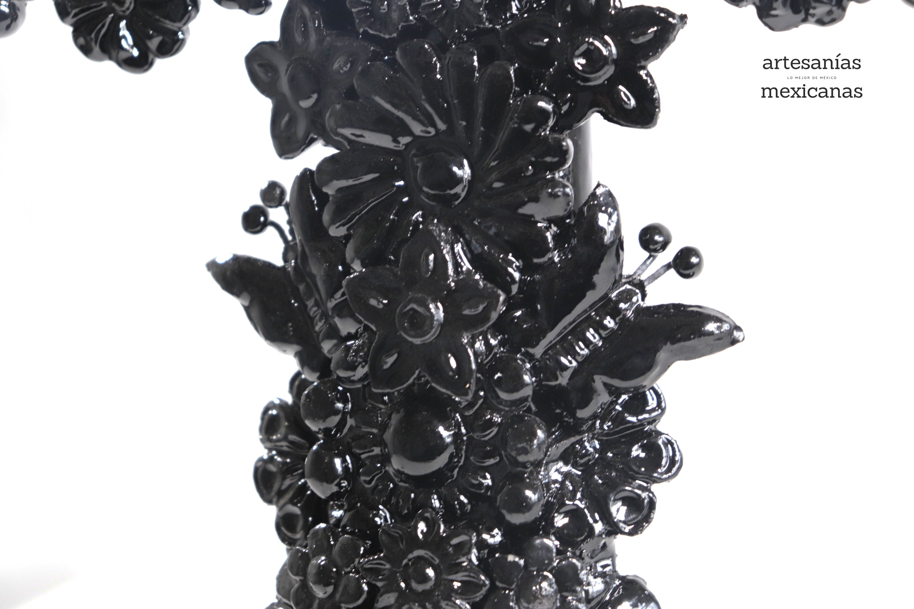 Cross black - Glazed Clay - 15 in. Tereri