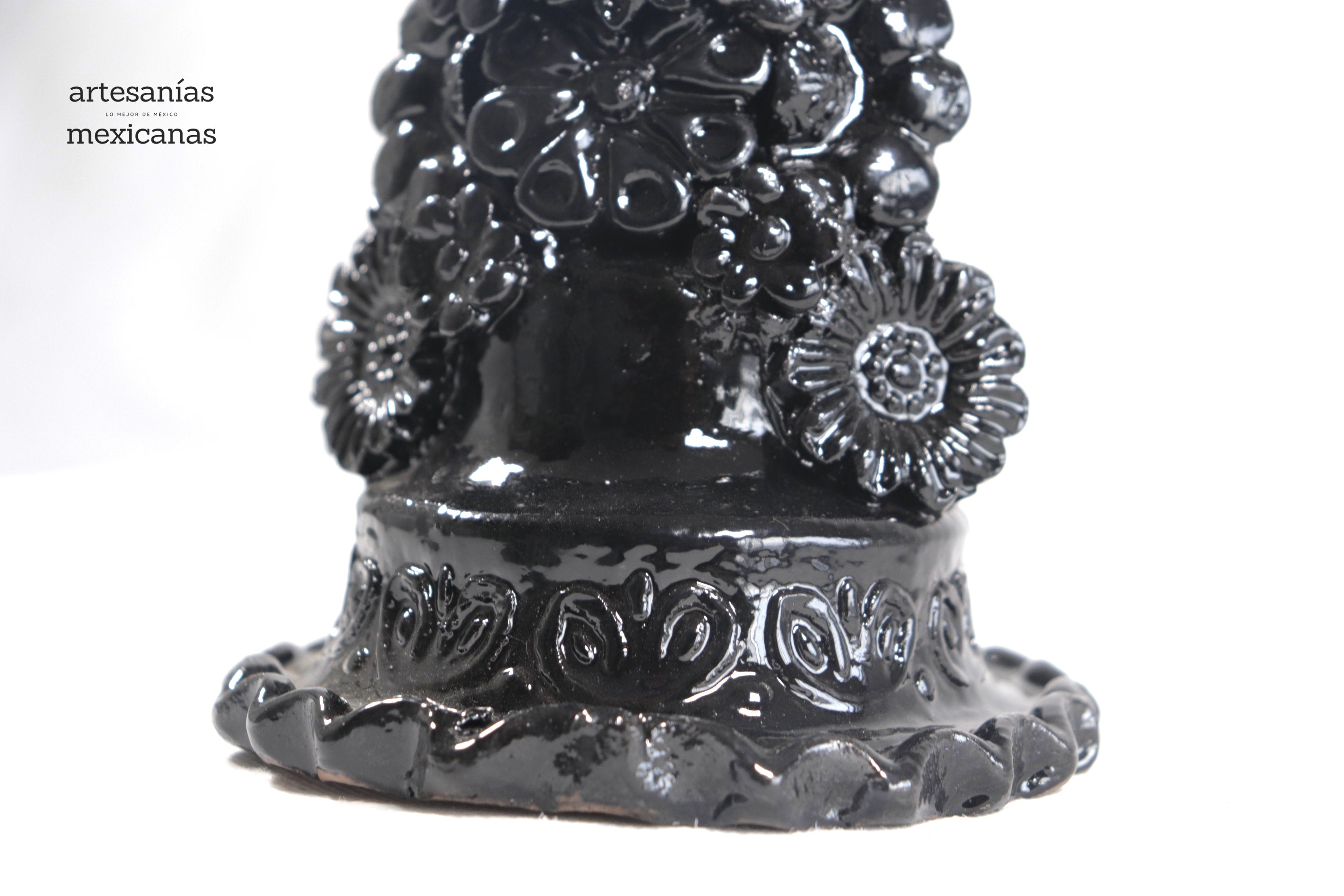 Cross black - Glazed Clay - 15 in. Tereri