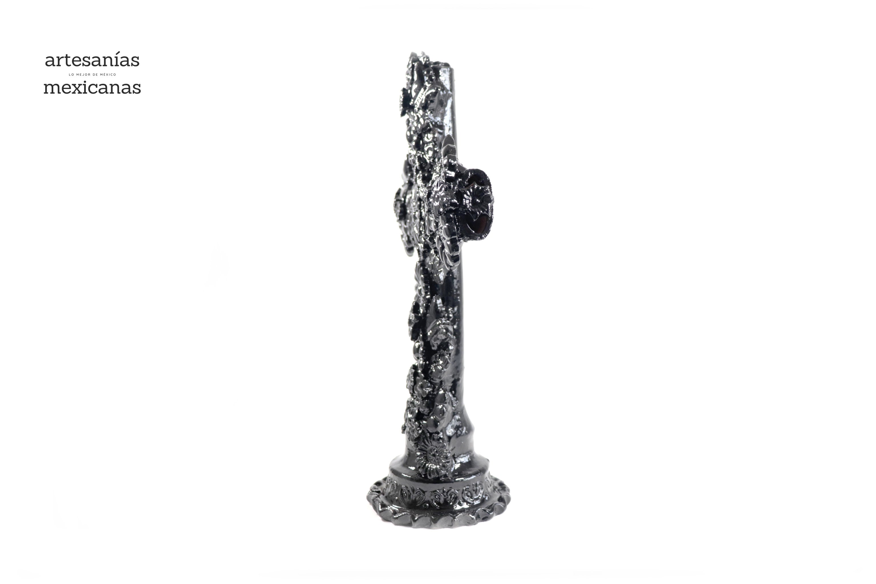 Cross black - Glazed Clay - 15 in. Tereri