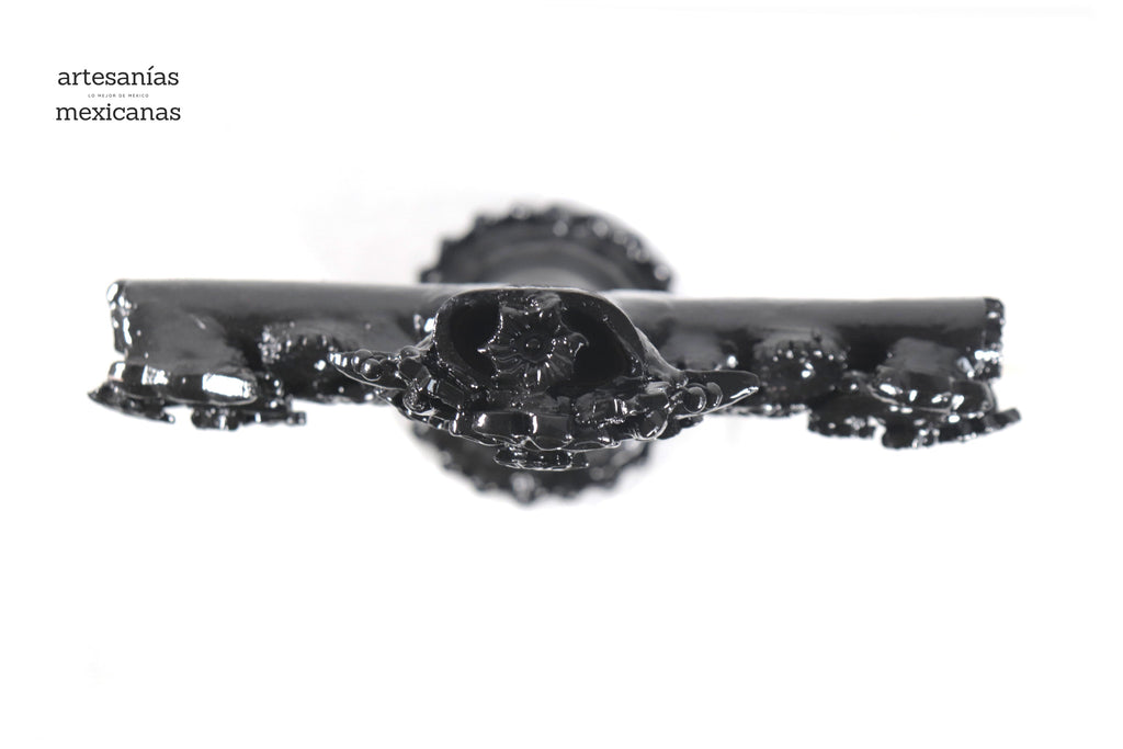 Cross black - Glazed Clay - 15 in. Tereri