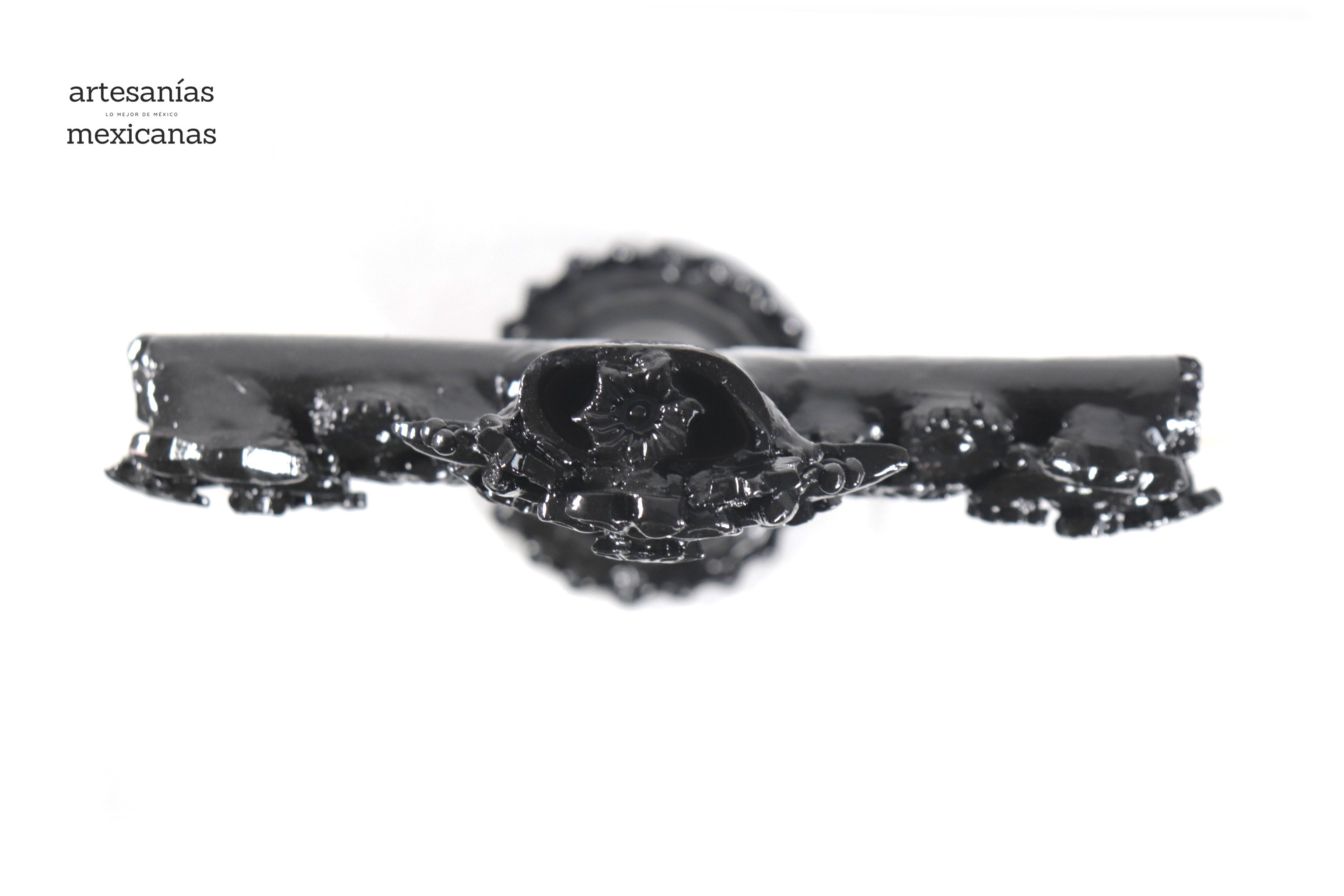 Cross black - Glazed Clay - 15 in. Tereri