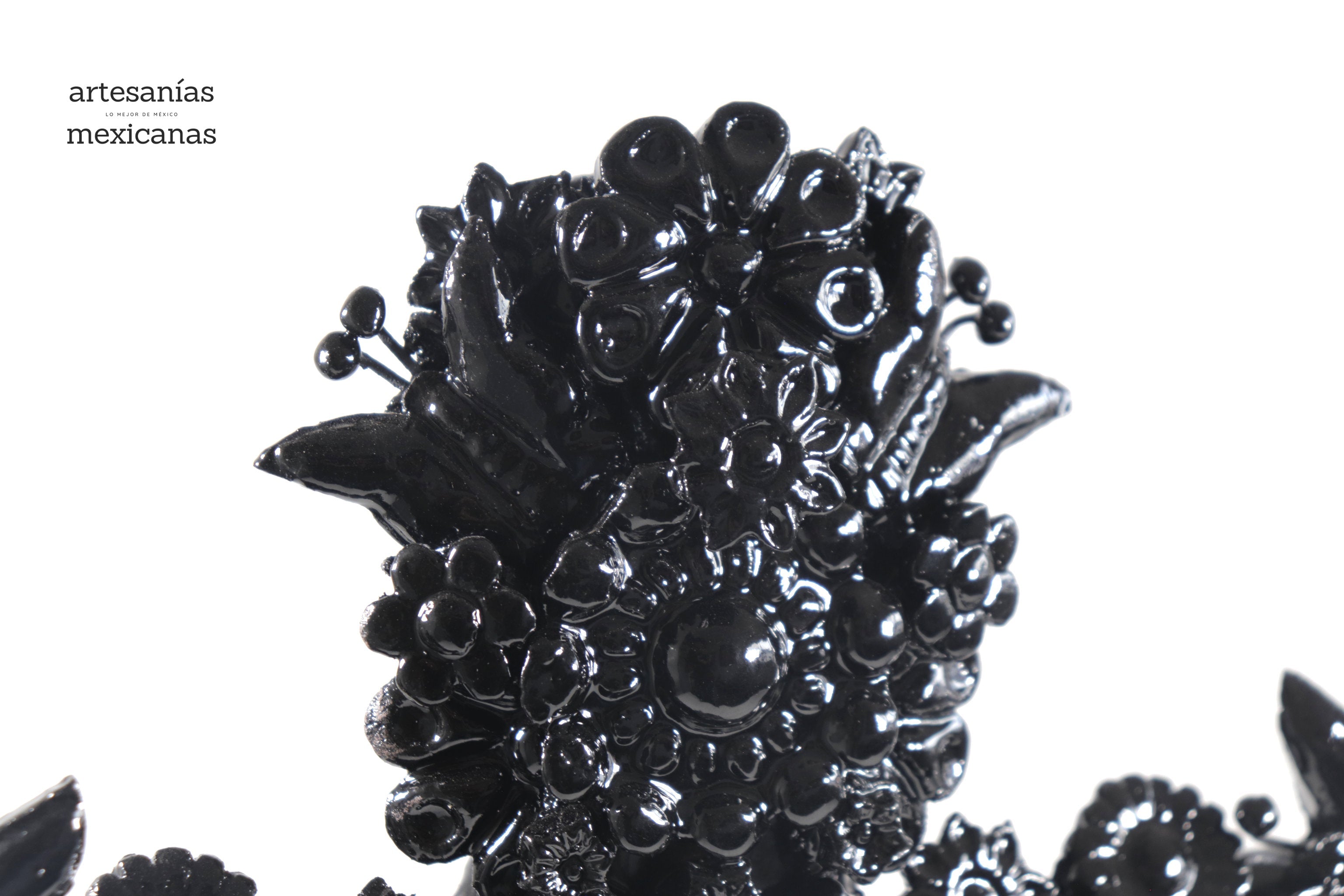 Cross black - Glazed Clay - 15 in. Tereri
