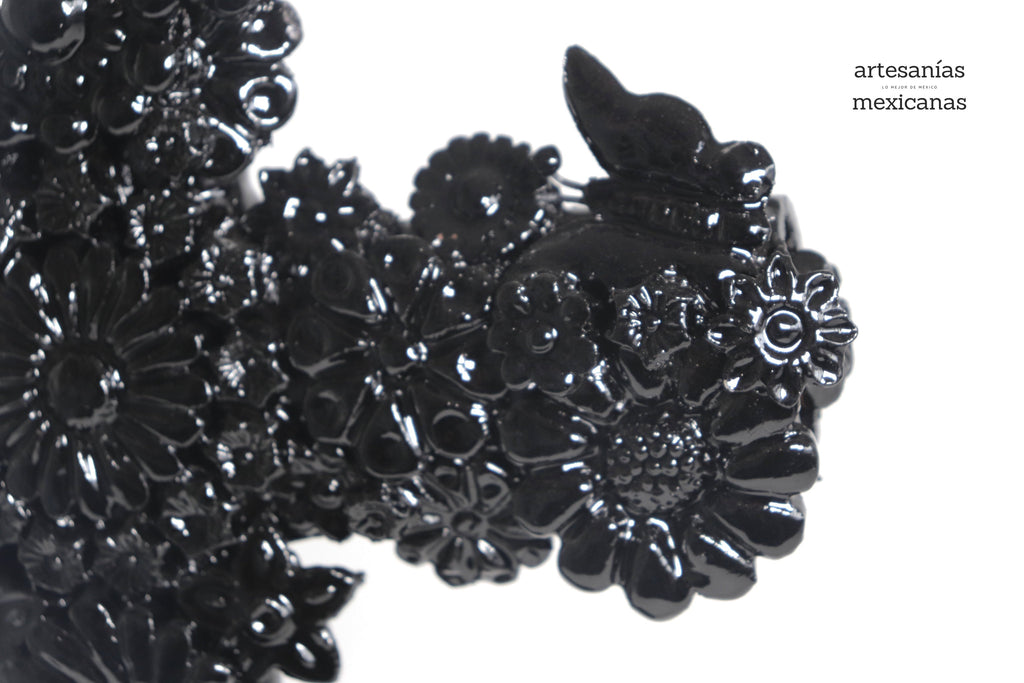 Cross black - Glazed Clay - 15 in. Tereri