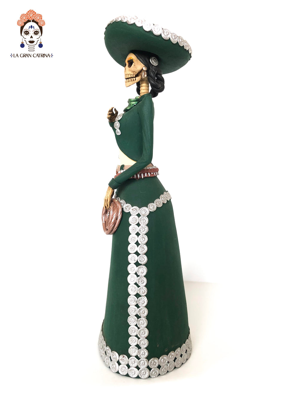 Pair of Catrines Charros - 15 in. Adan