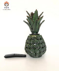 Michoacán Clay Pineapple - Flowers Green - 13 in. - Made to Order Juan Gtz