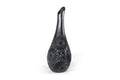 Vase "Río small" Handcrafted Black Clay 14.1 in. Tere Oax