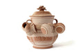 Ponchera - Vase with tazas Clay - Patamban - 15 in. Patamban
