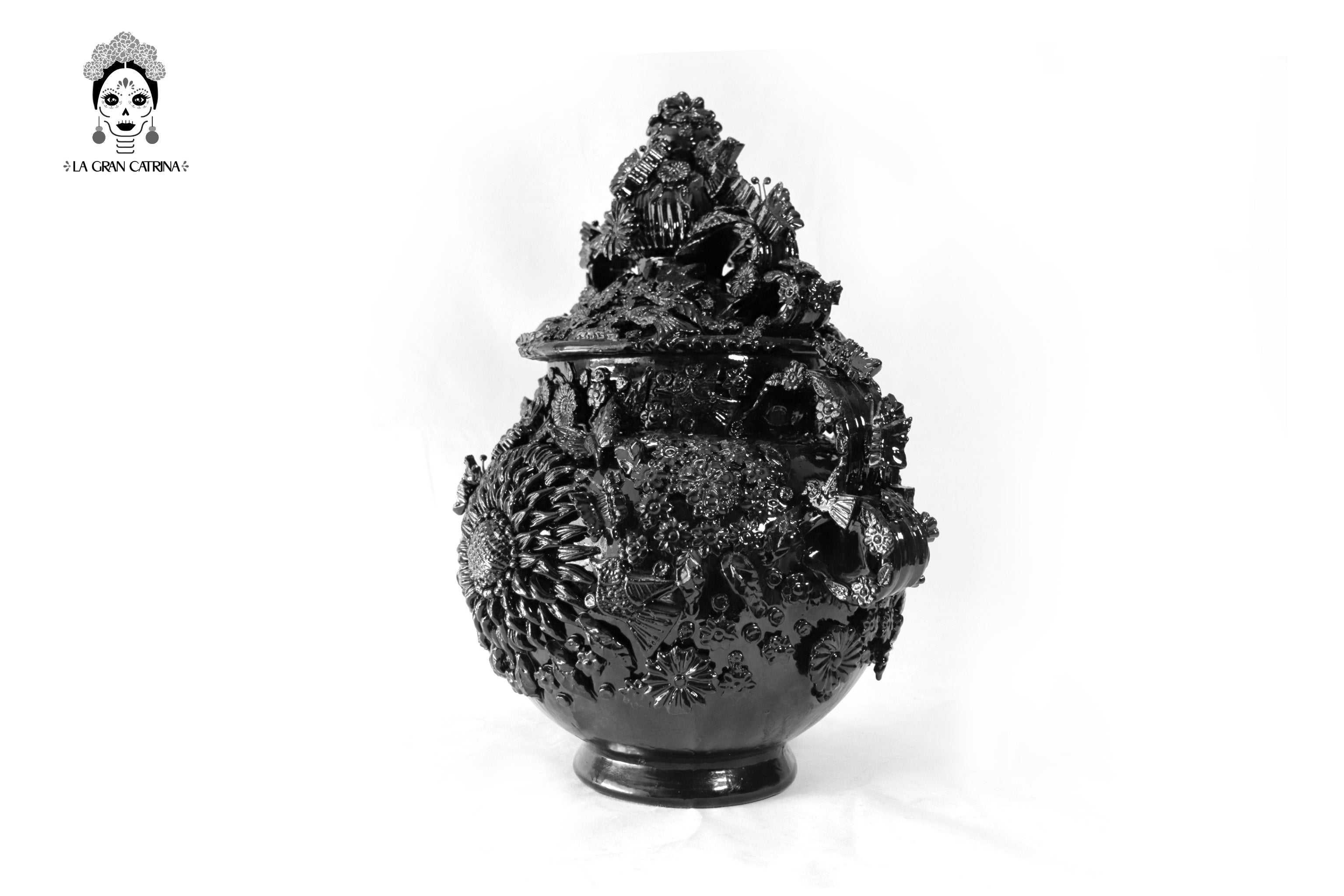 Ponchera tradicional large - Glazed Clay - 22 in. Tereri