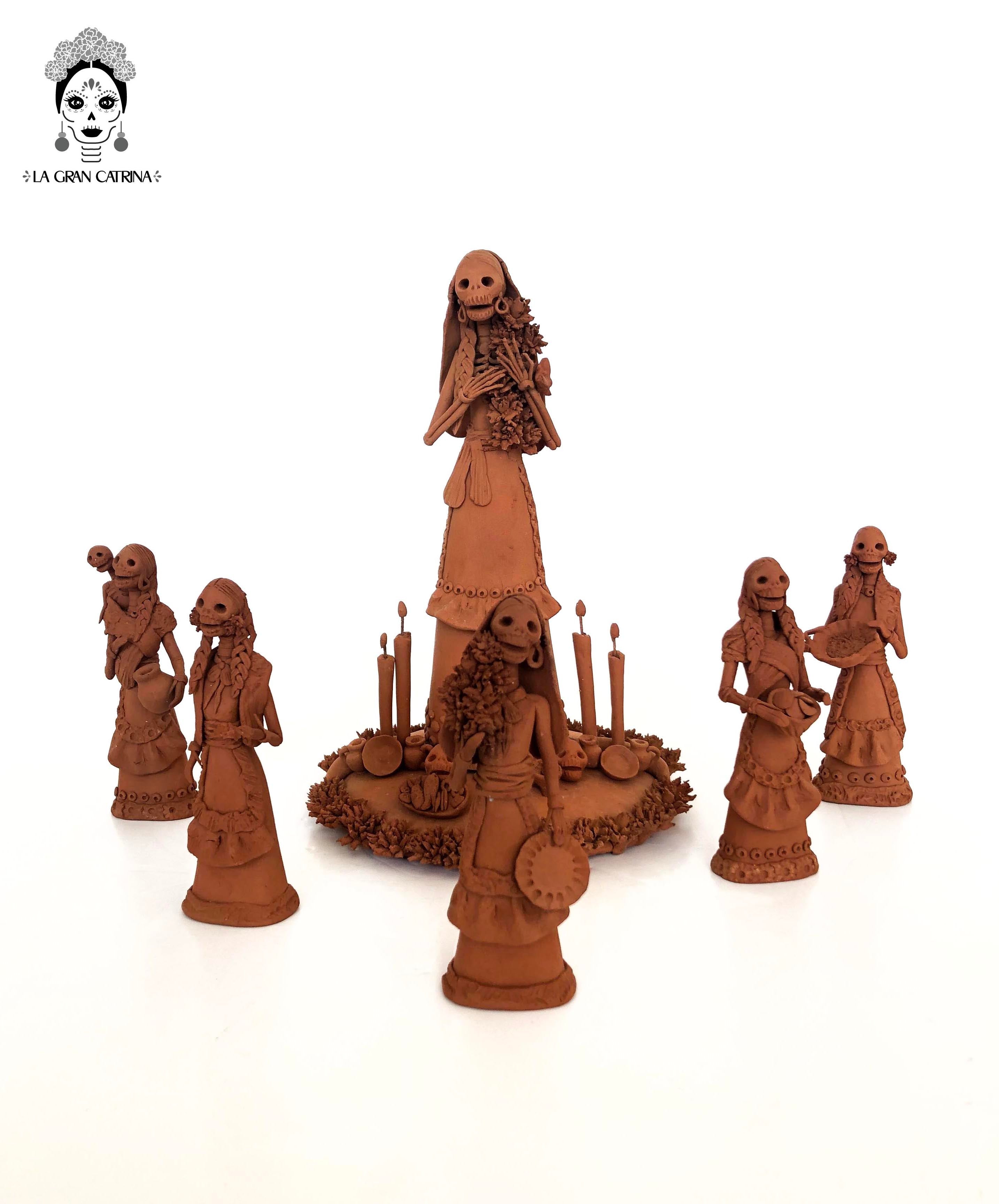 La Catrina Reina - 10 in. Erika Capula