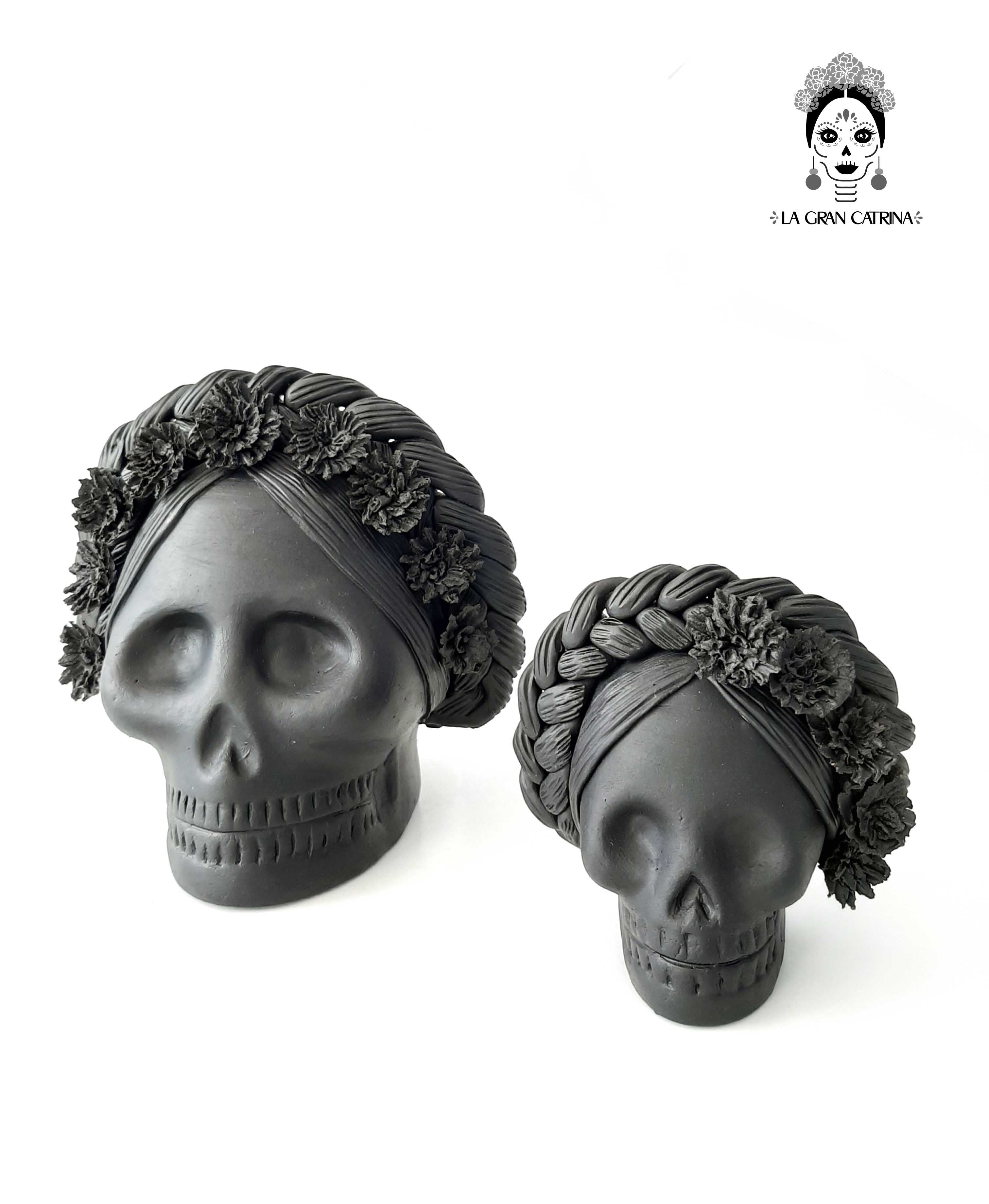 Planter black large Style Catrina Brenda Capula