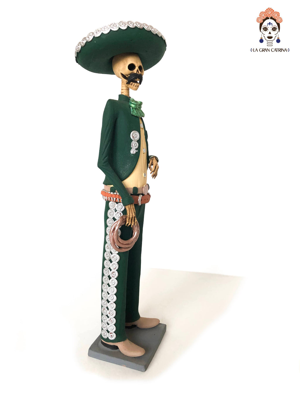 Pair of Catrines Charros - 15 in. Adan