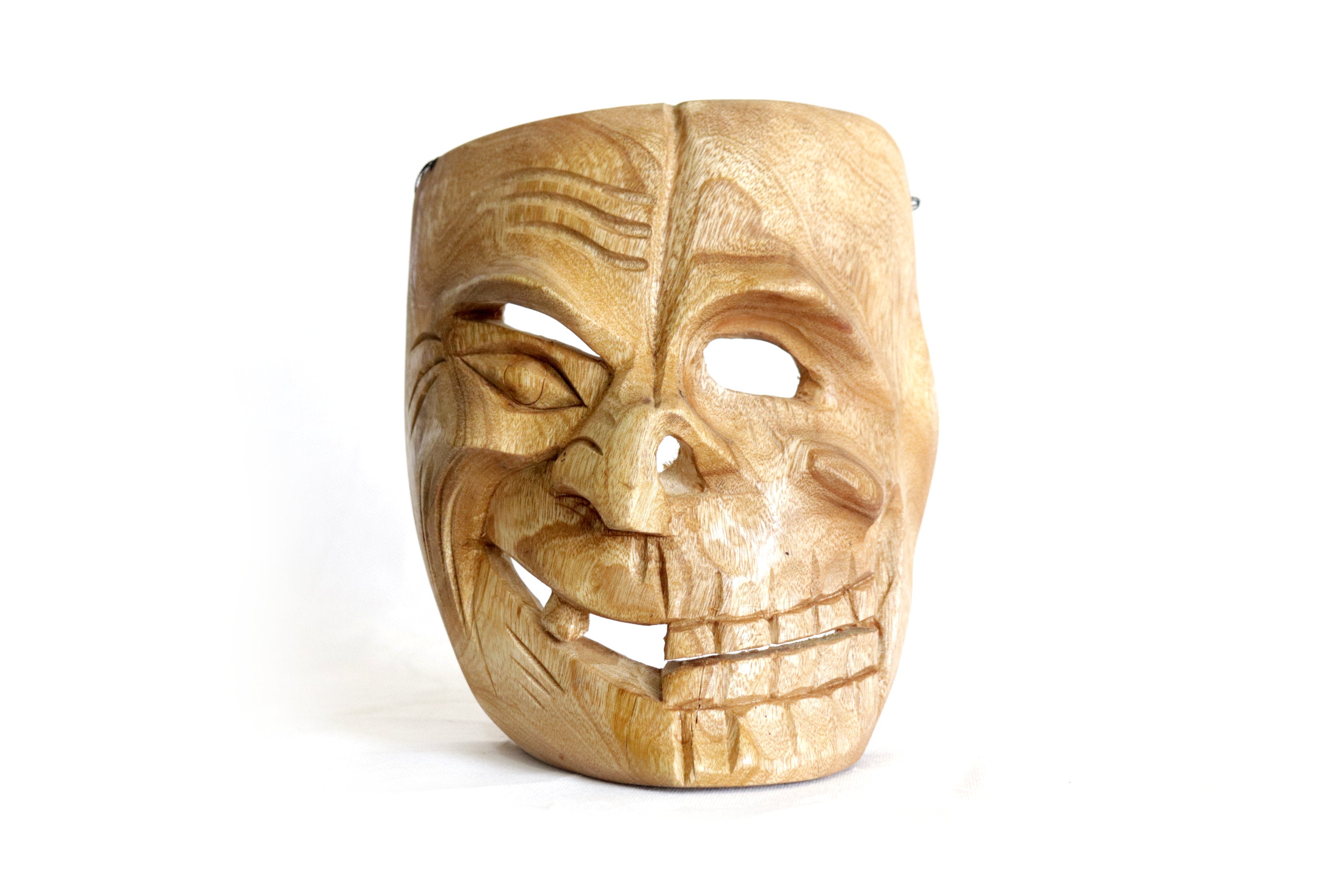 Mask of madera - Vejez and Muerte - Made to Order Mascaras Trejo