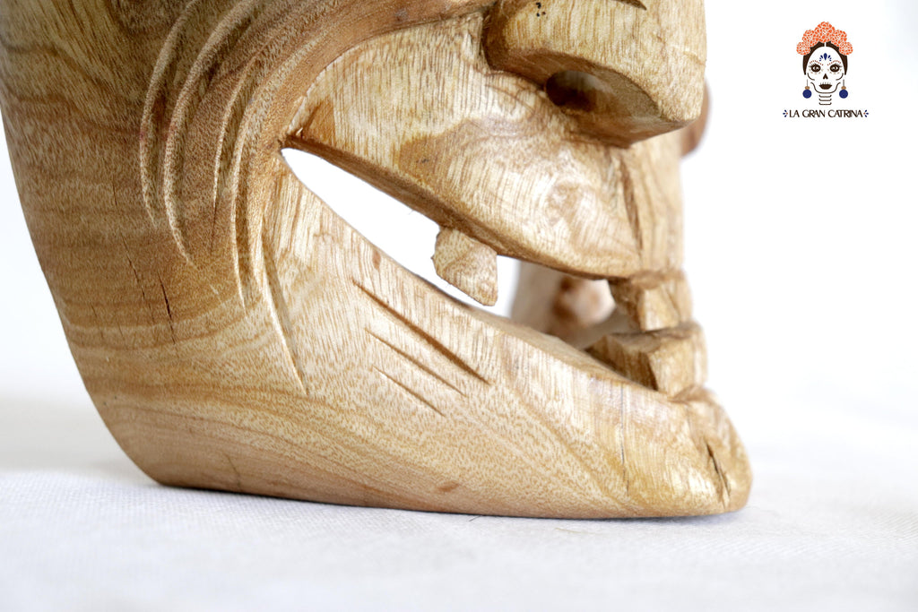 Mask of madera - Vejez and Muerte - Made to Order Mascaras Trejo