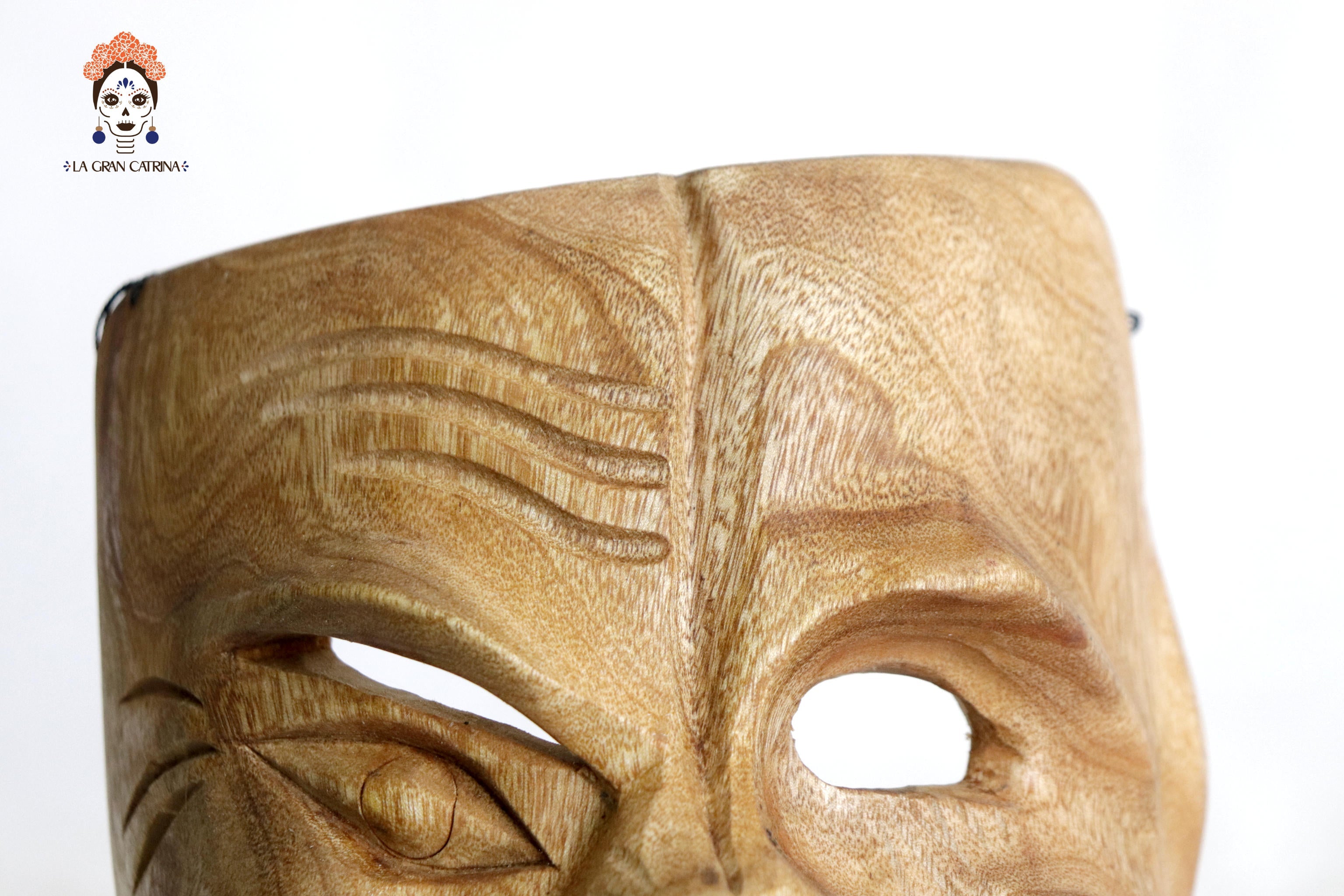 Mask of madera - Vejez and Muerte - Made to Order Mascaras Trejo
