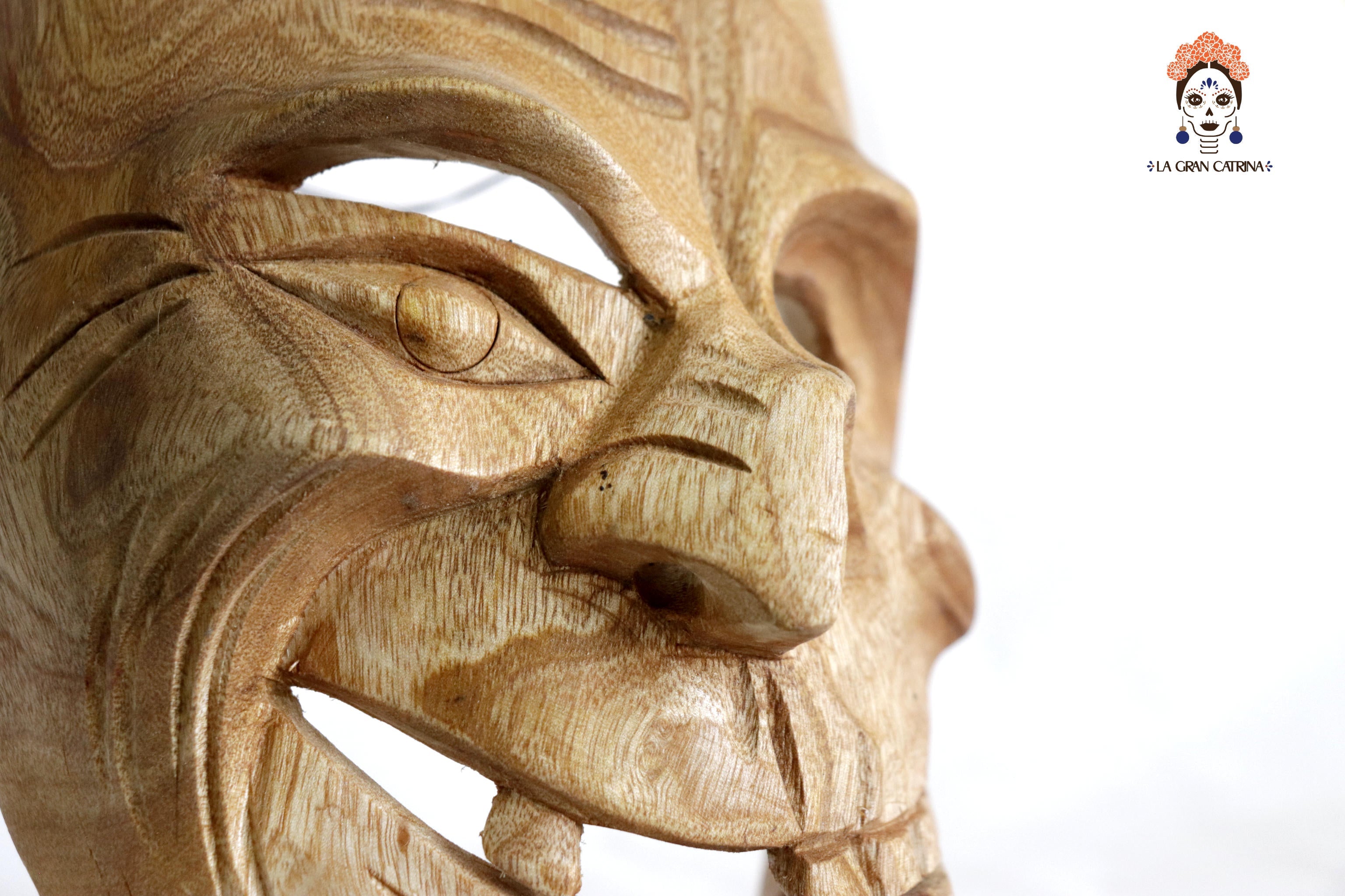 Mask of madera - Vejez and Muerte - Made to Order Mascaras Trejo