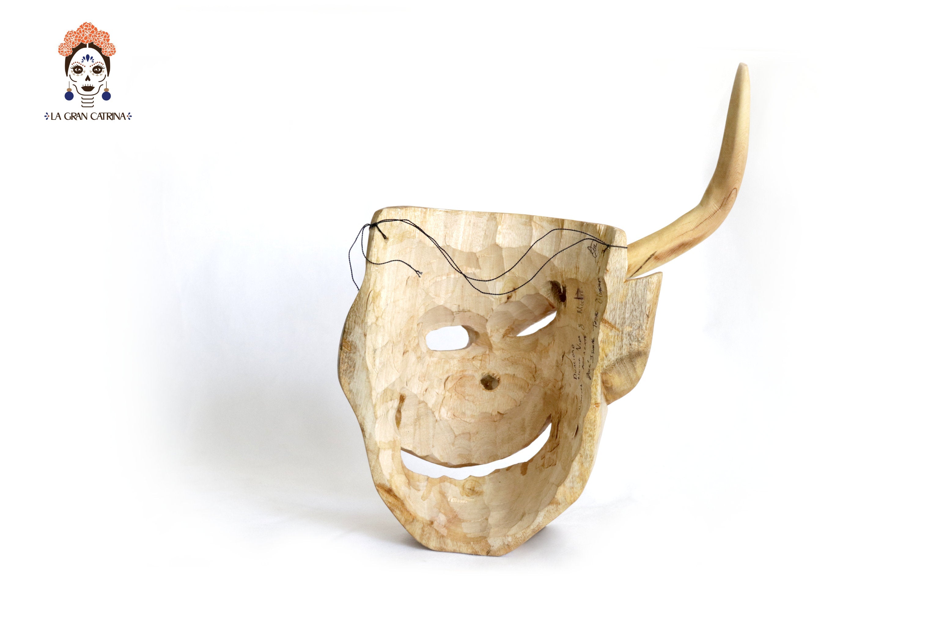 Mask of madera - Diablo and Muerte - in. Production Mascaras Trejo
