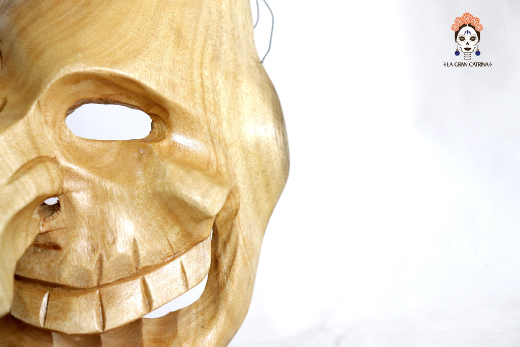 Mask of madera - Diablo and Muerte - in. Production Mascaras Trejo