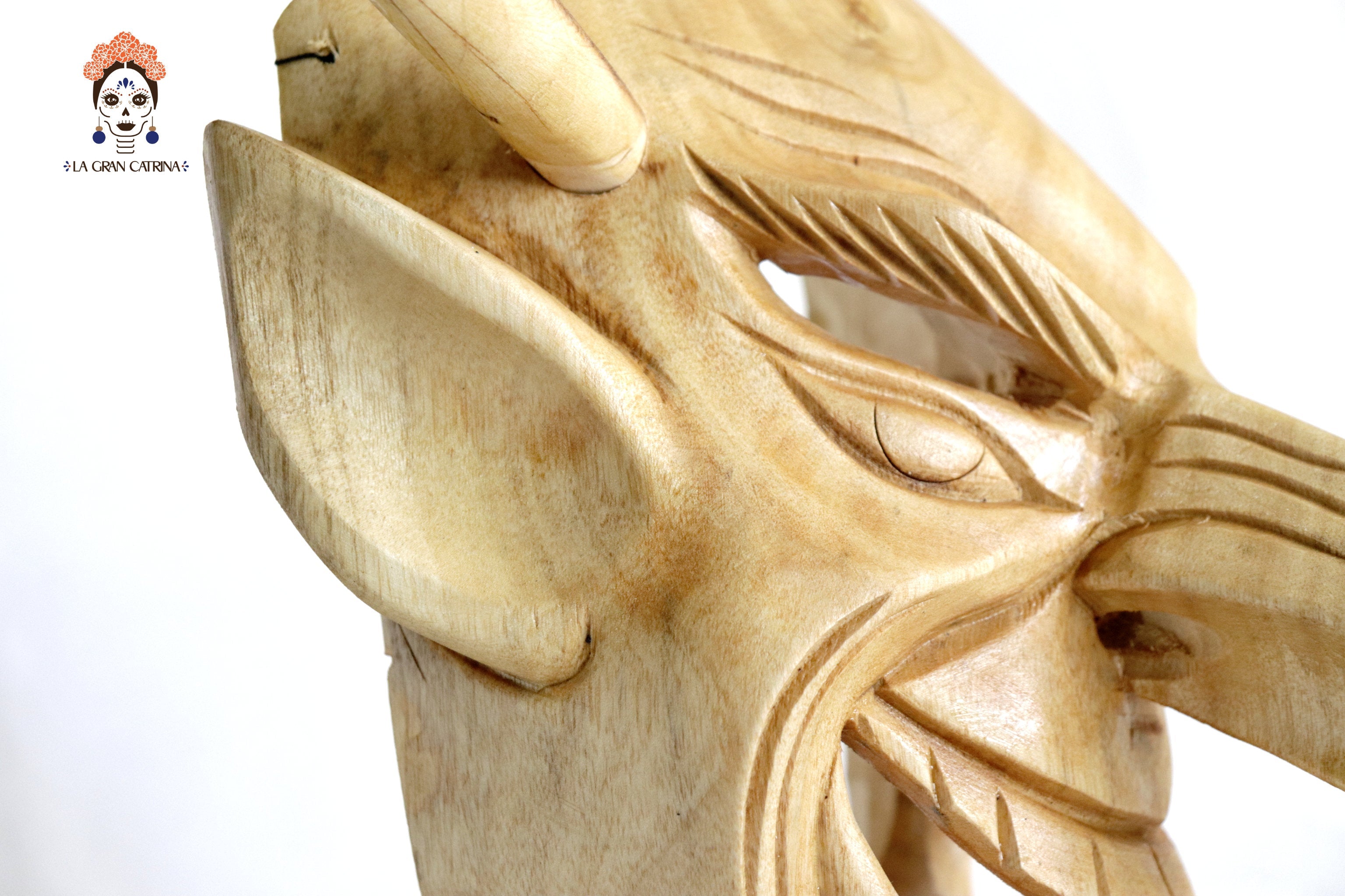 Mask of madera - Diablo and Muerte - in. Production Mascaras Trejo