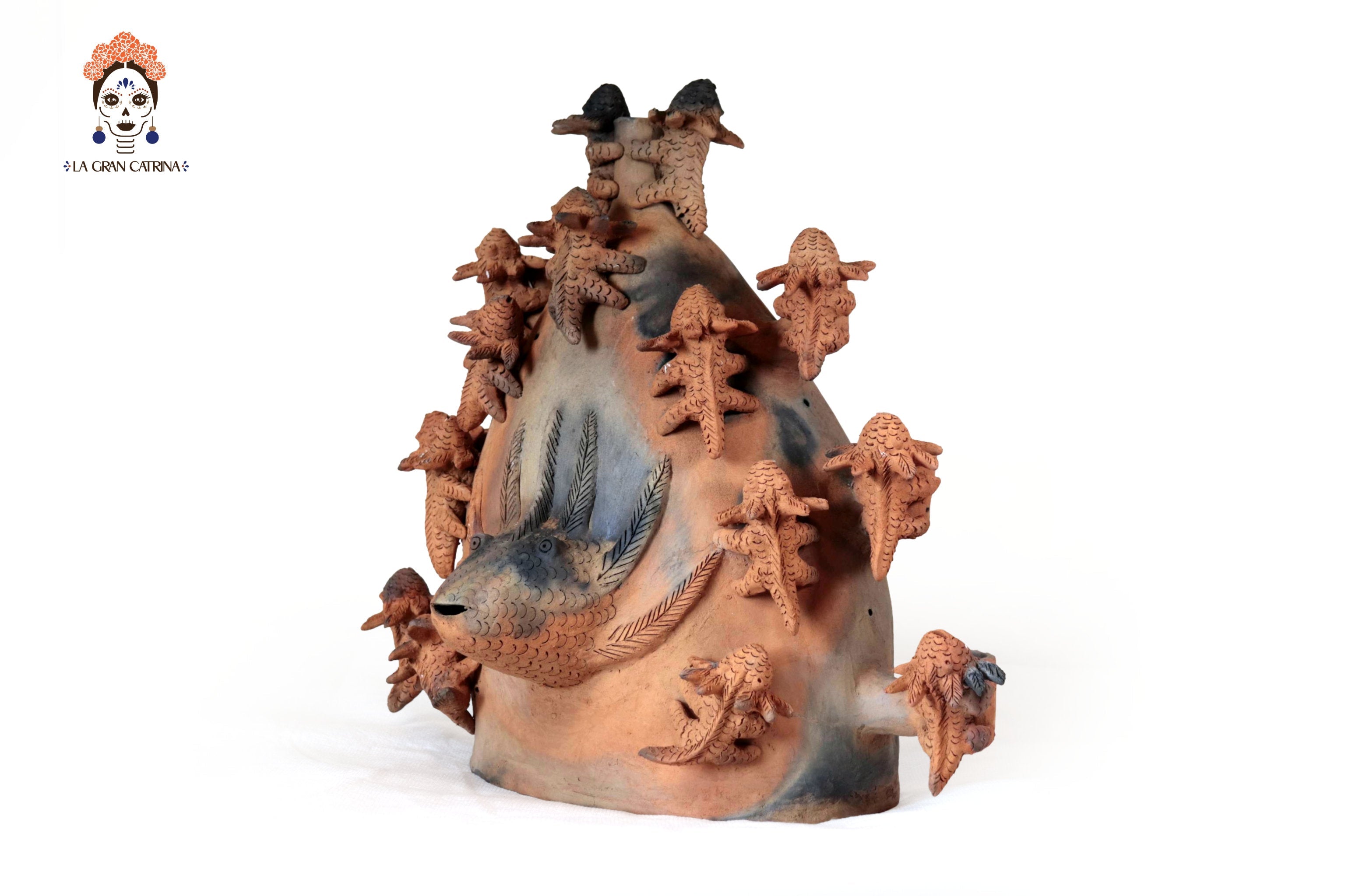 Candleholder Axolotl - 21.6 in. Zipiajo