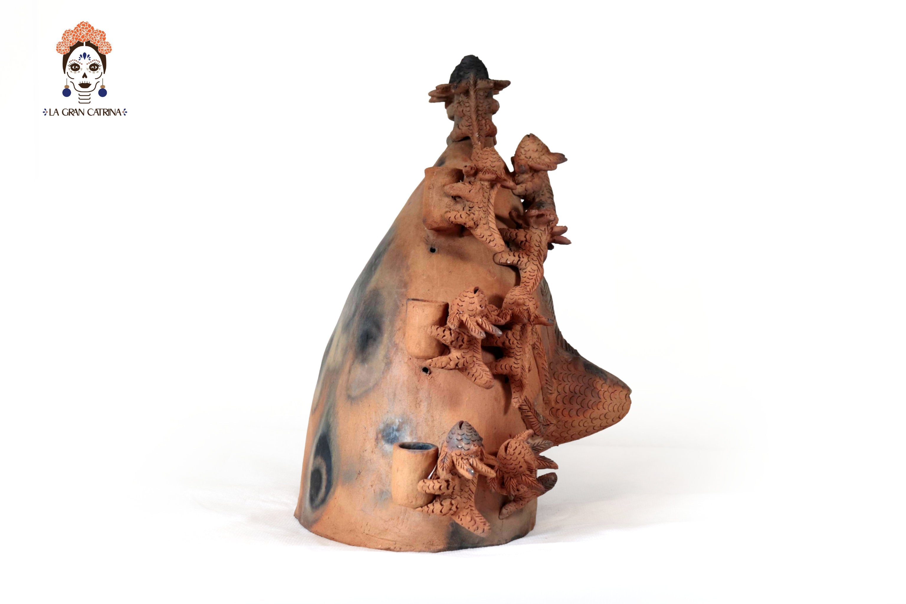 Candleholder Axolotl - 21.6 in. Zipiajo