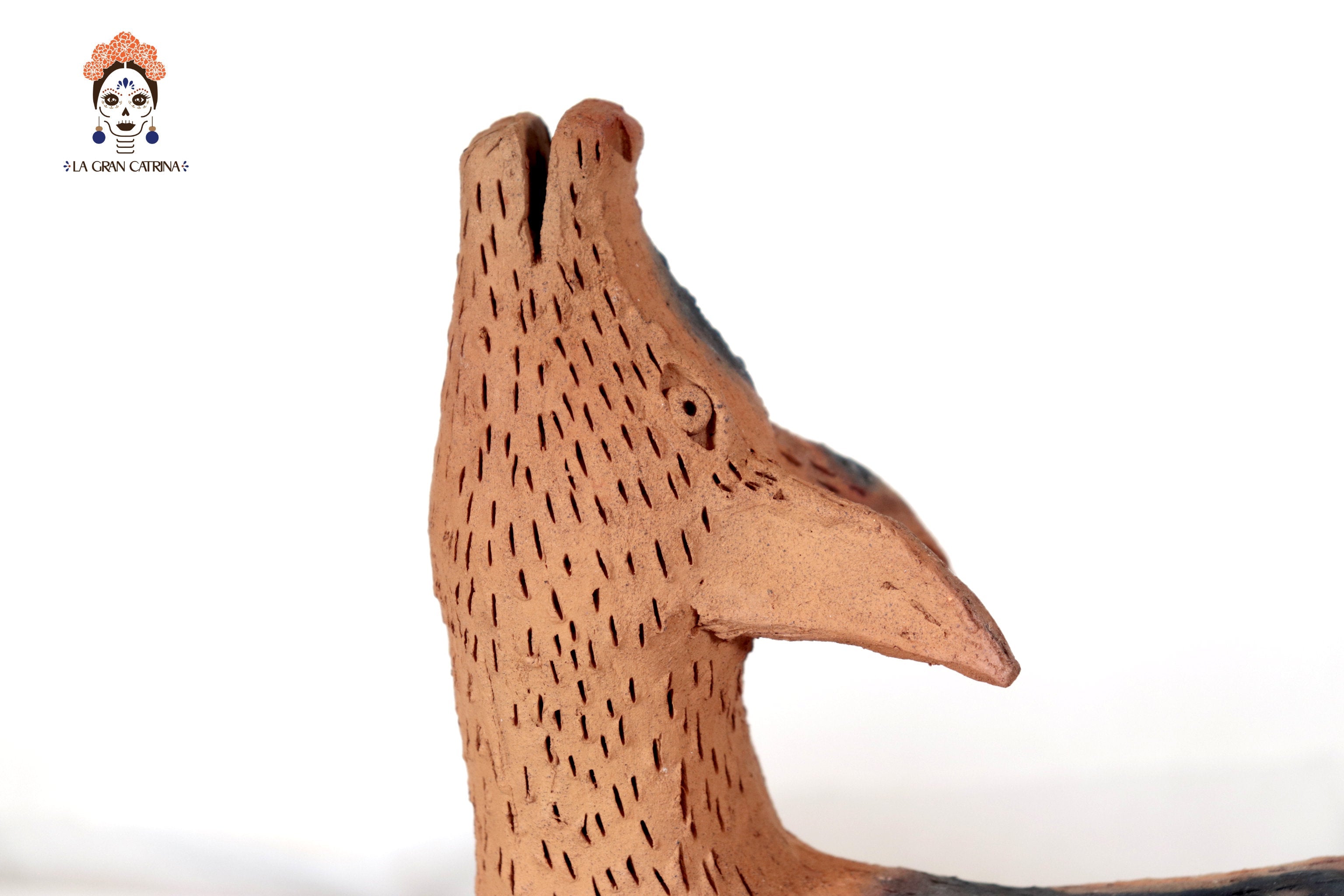 Coyotes of Natural Clay - 12.2 in. Zipiajo