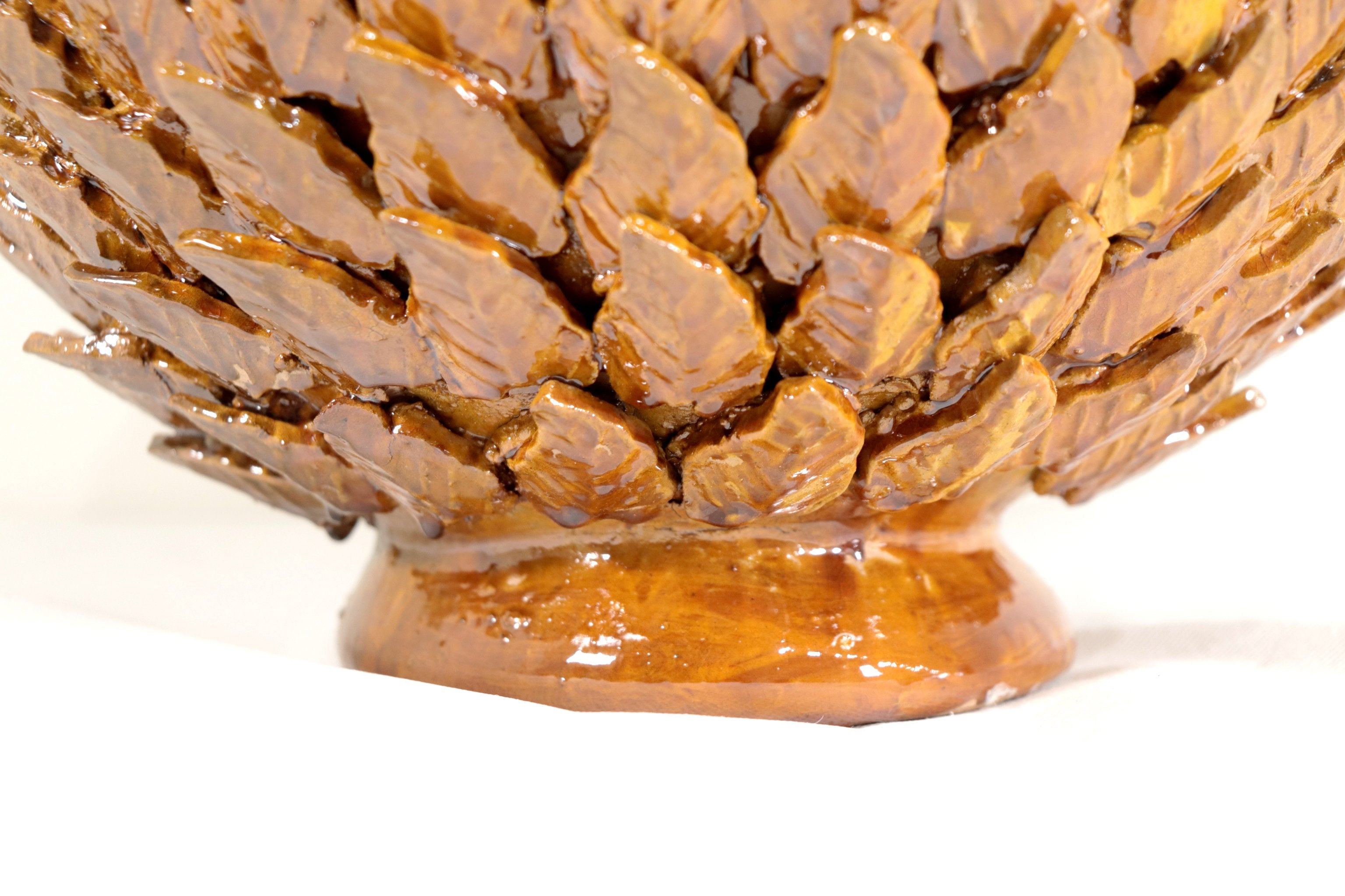 Pineapple with Leaves Traditional Style - 26 in. - Made to Order Juan Gtz