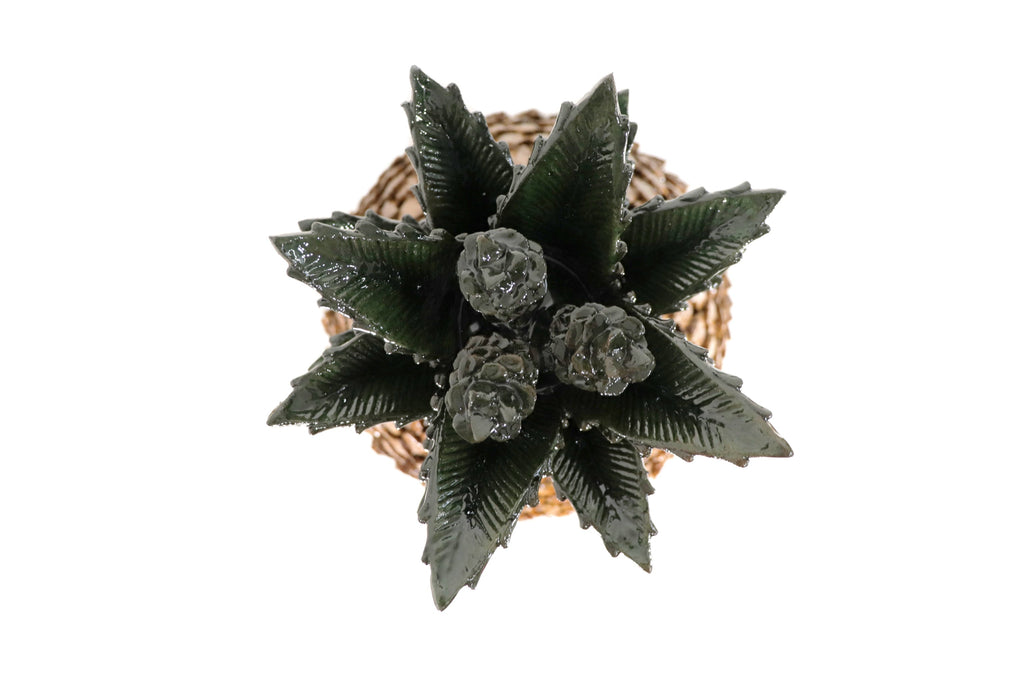Pineapple with Leaves Traditional Style - 26 in. - Made to Order Juan Gtz