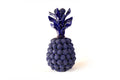 Michoacán Clay Pineapple - Buttons Blue with Special Lid - 21 in. - Made to Order Juan Gtz
