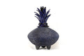 Michoacán Clay Pineapple - Saucer blue - 23 in. Chema SJG