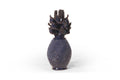 Blue Pineapple with Spikes with Leaves Curved - 15 in. Juan Gtz