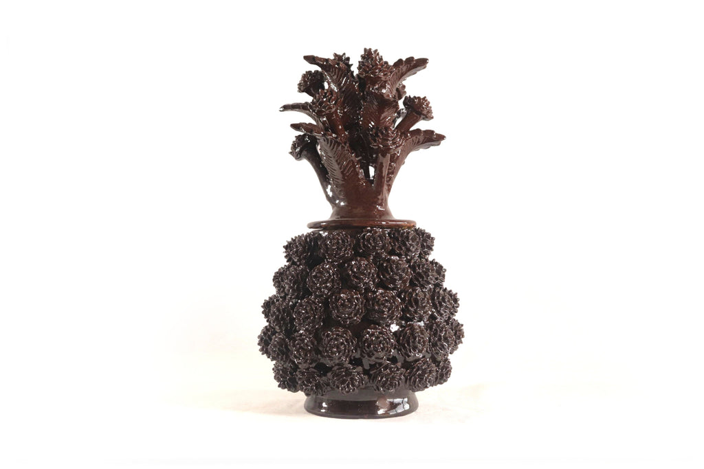 Pineapple of Pinklitos Brown - 14.5 in. - Made to Order Juan Gtz