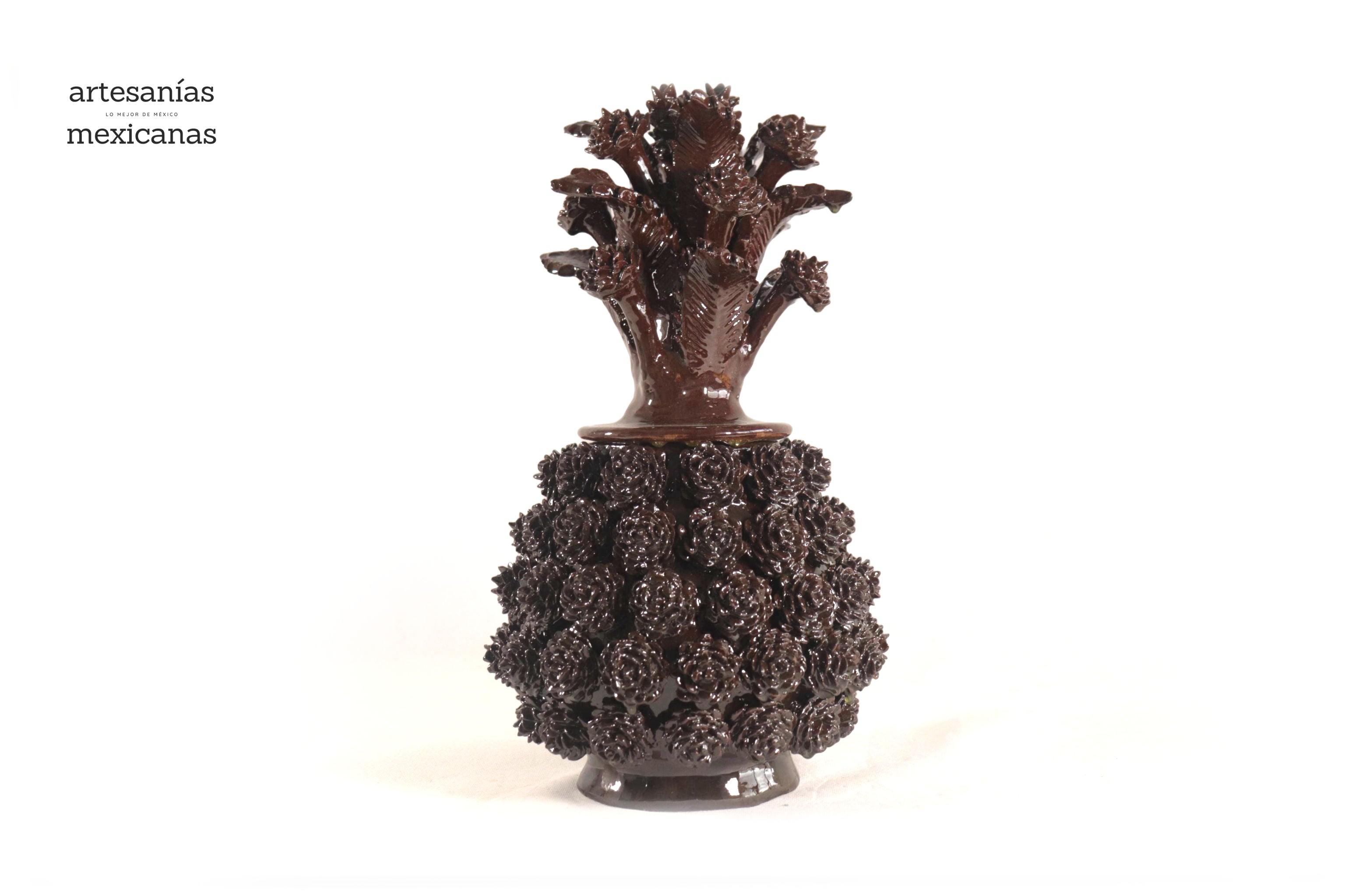 Pineapple of Pinklitos Brown - 14.5 in. - Made to Order Juan Gtz