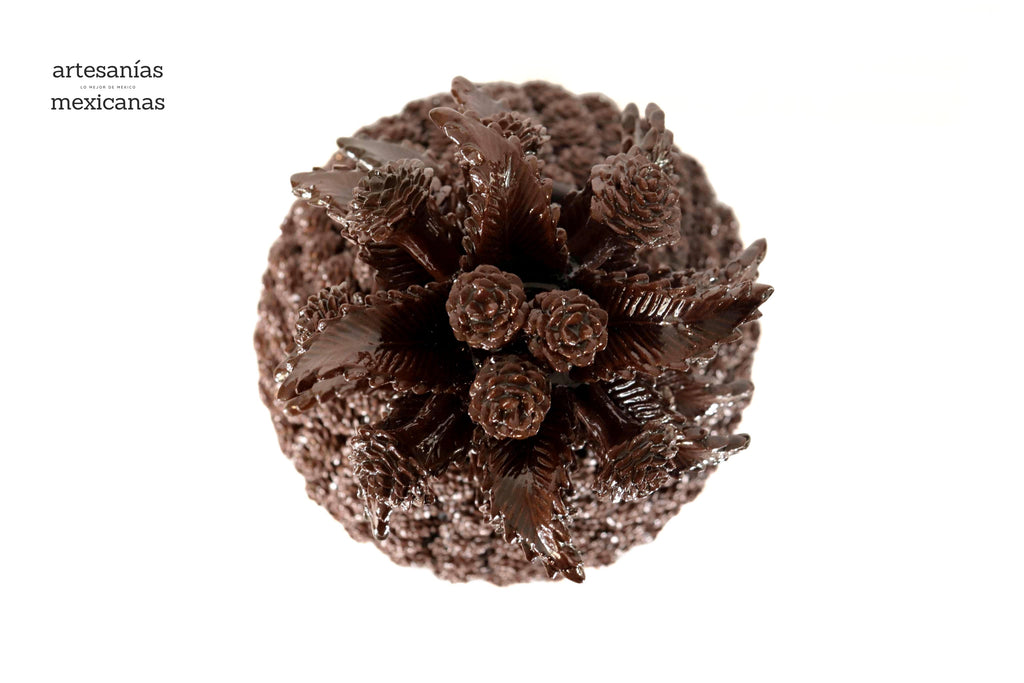 Michoacán Clay Pineapple - Pinkles brownes - 26 in. - Made to Order Juan Gtz
