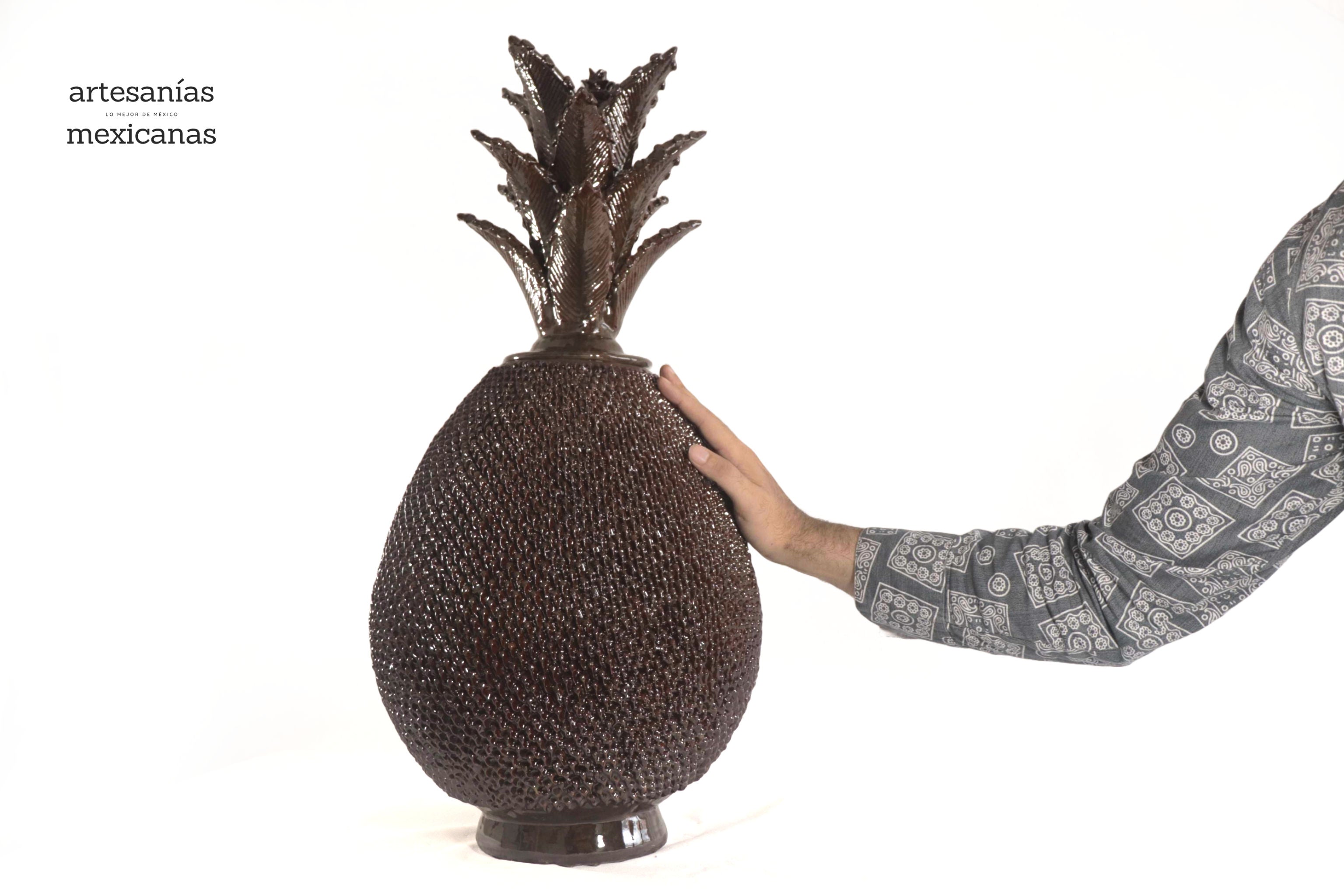 Pineapple with Spikes Brown - 26 in. Juan Gtz