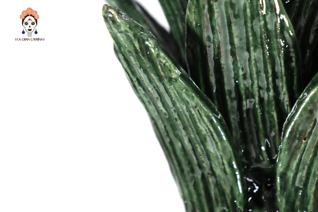Michoacán Clay Pineapple - 26 in. - Petals Greens Juan Gtz