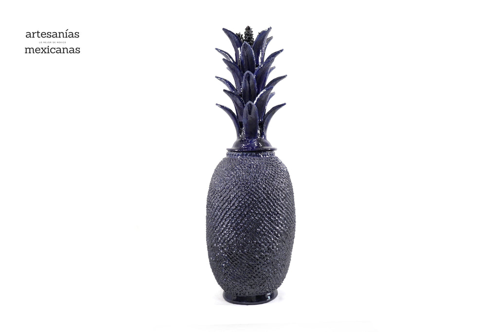 Blue Pineapple with Spikes - 36 in. Juan Gtz