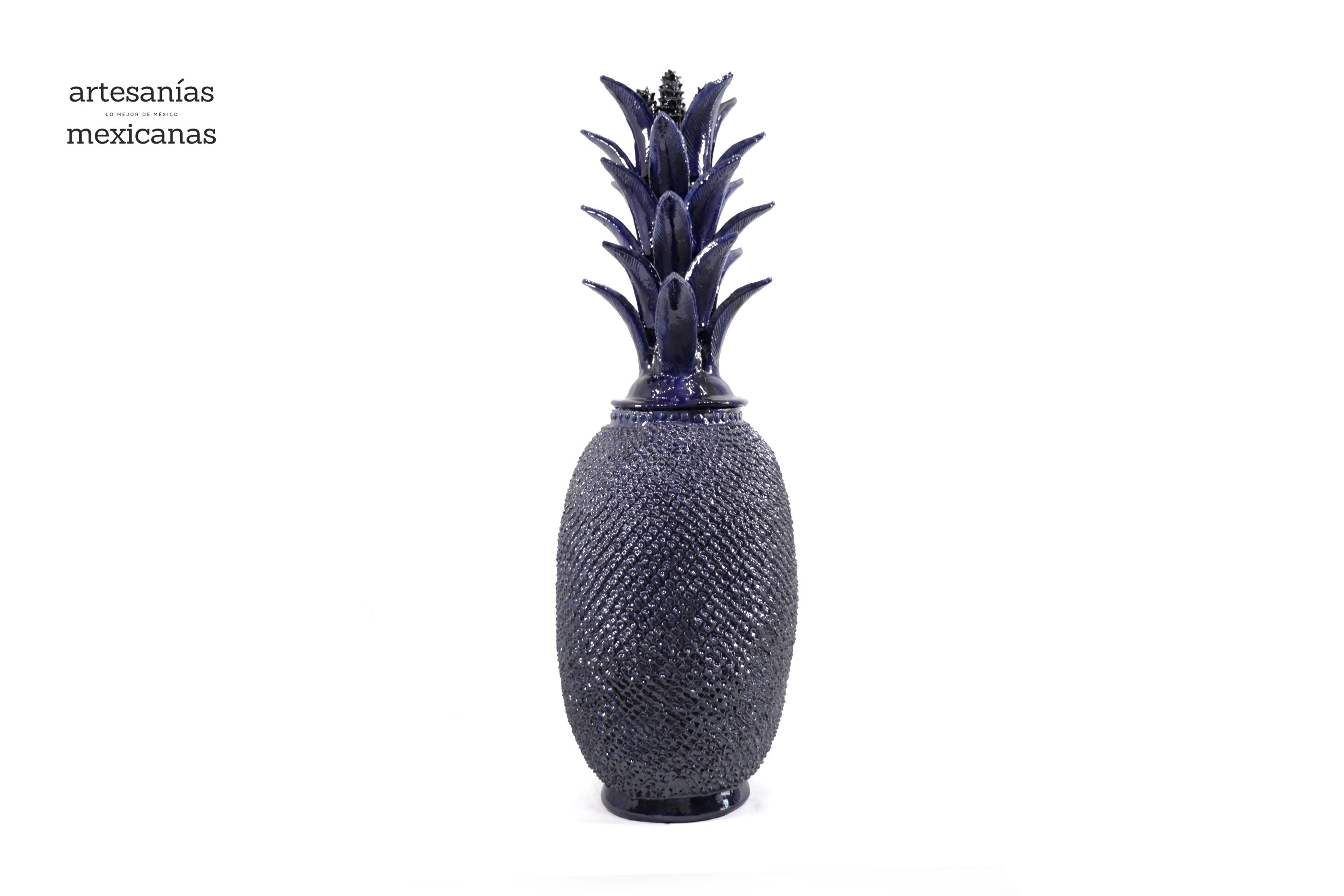 Blue Pineapple with Spikes - 36 in. Juan Gtz